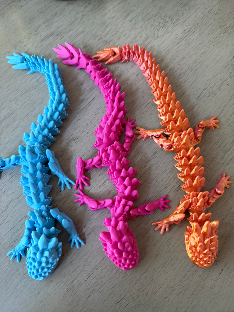 Flexi Dragon (Blue)